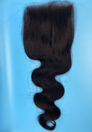 Transparent Natural 4x4 Body Wave Closure